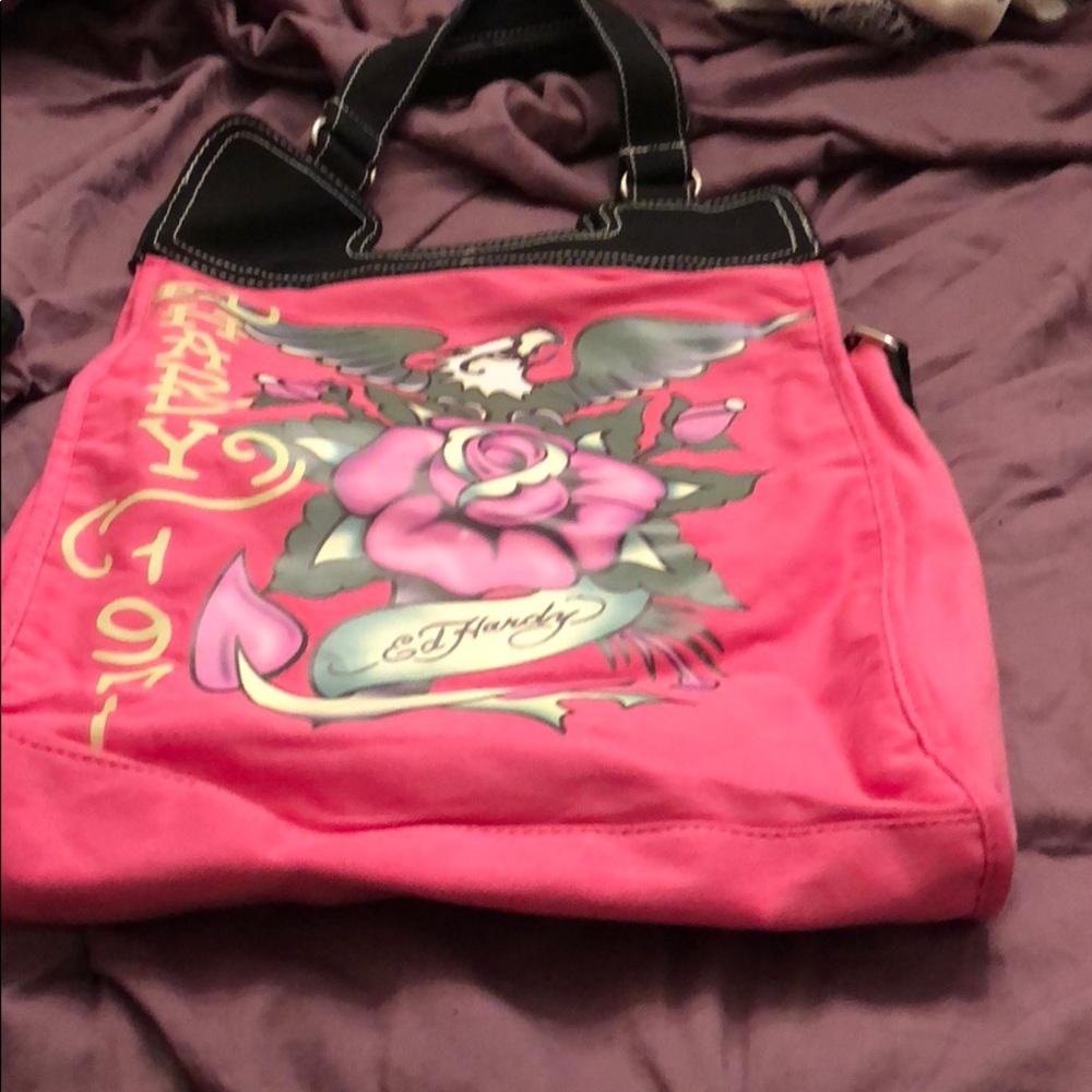 Ed Hardy tote bag